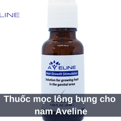 Belly Hair Growth Serum for Men by Aveline