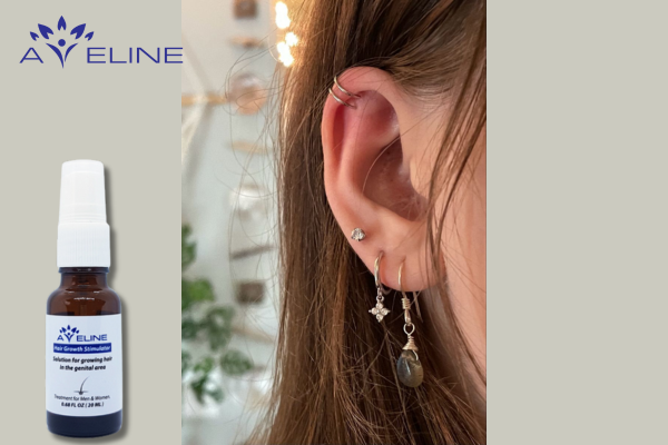 Aveline Outer Ear Hair Growth Serum