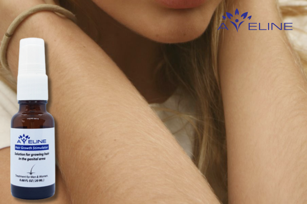 Experience of arm hair growth using Aveline hair growth product