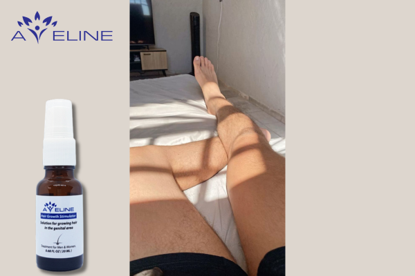 Grow Leg Hair with Aveline Leg Hair Growth Serum