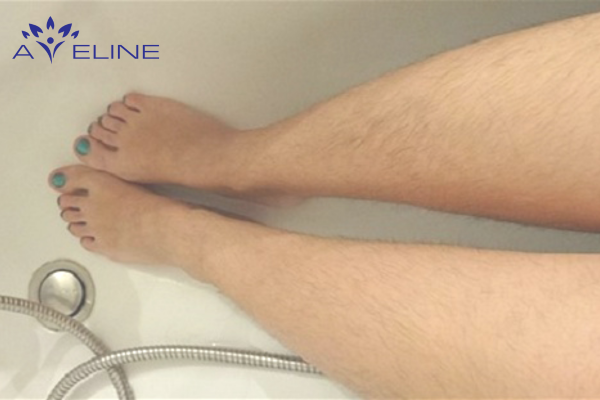 Growing Leg Hair with Aveline Hair Growth Product