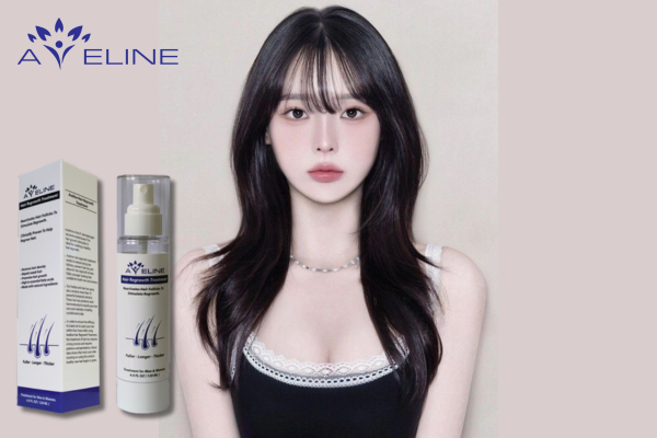 Strengthening hair with Aveline hair growth serum