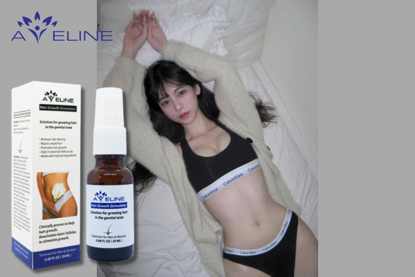 Growing Pubic Hair with Aveline Pubic Hair Growth Serum