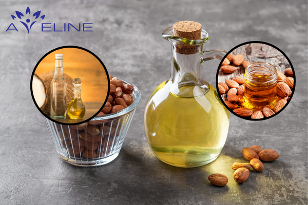 Peanut Oil with Coconut Oil or Almond Oil