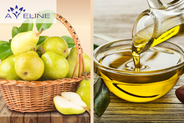 Pear and olive oil