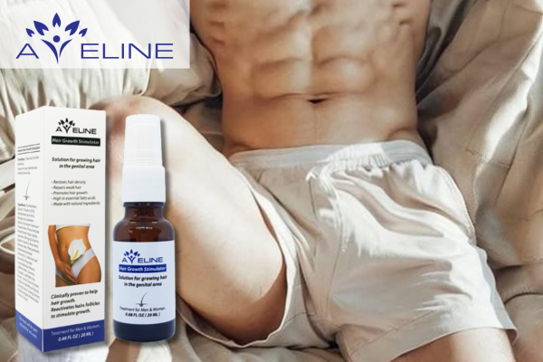 Using Aveline Pubic Hair Growth Serum for Men